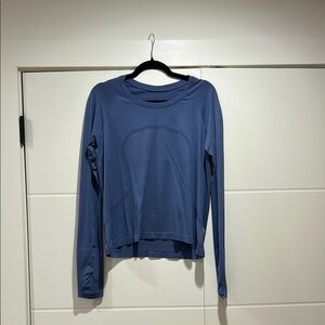Lululemon Blue Long Sleeve Top